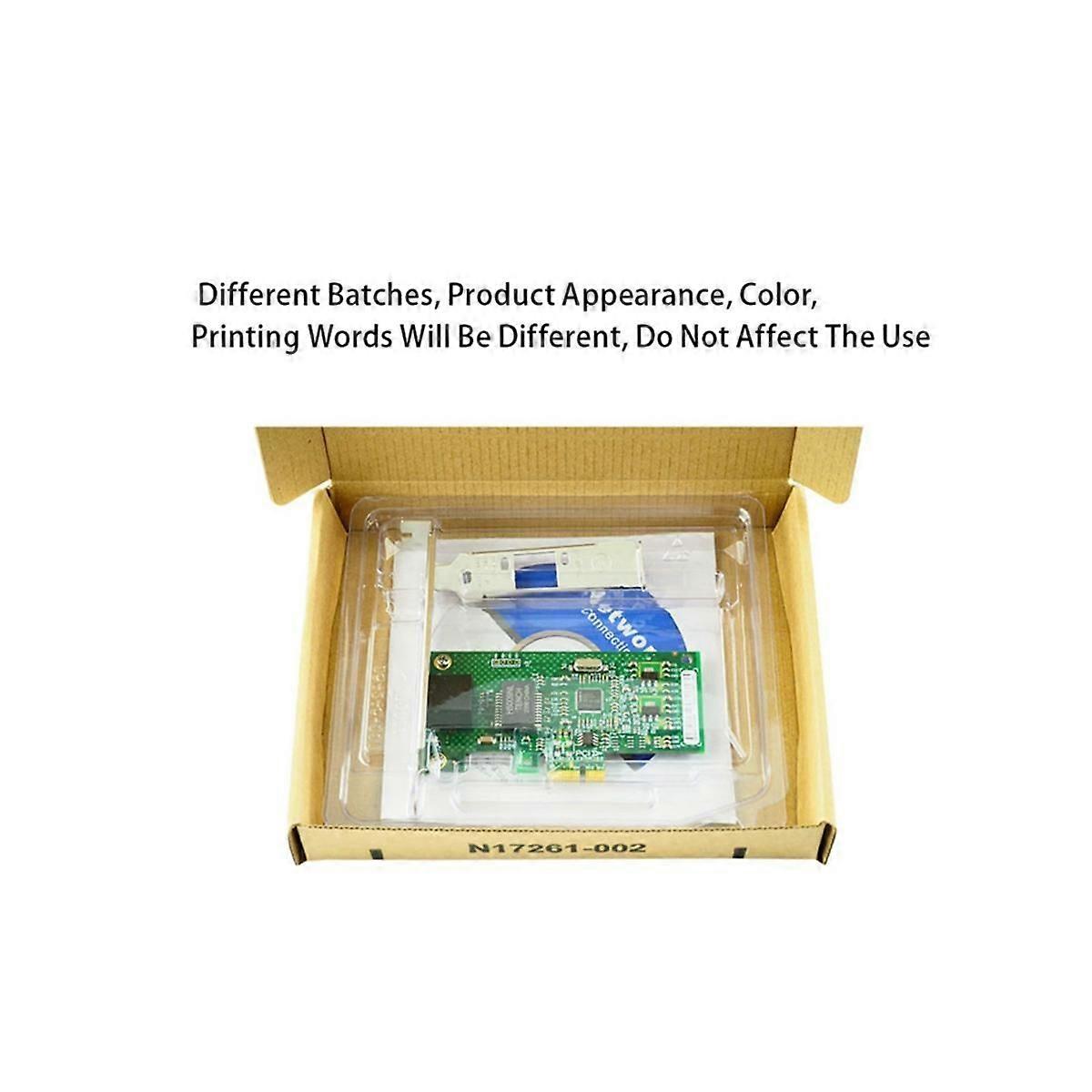 9301CT PCIEx1 Gigabit Single Electrical Port Server Network Card 82574L Chip Wired Computer Network