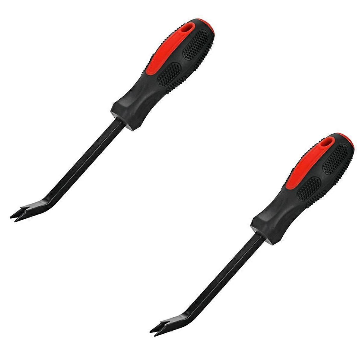 2Pcs Woodworking Nail Puller Nail Puller Used for Woodworking and Automobile Tire Maintenance Screw