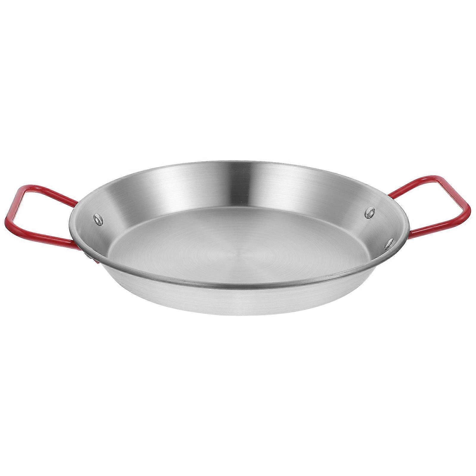 Stainless Steel Frying Pan for Fried Chicken and Spaghetti 20cm Ideal for Home and Restaurant Kitchen Gadgets