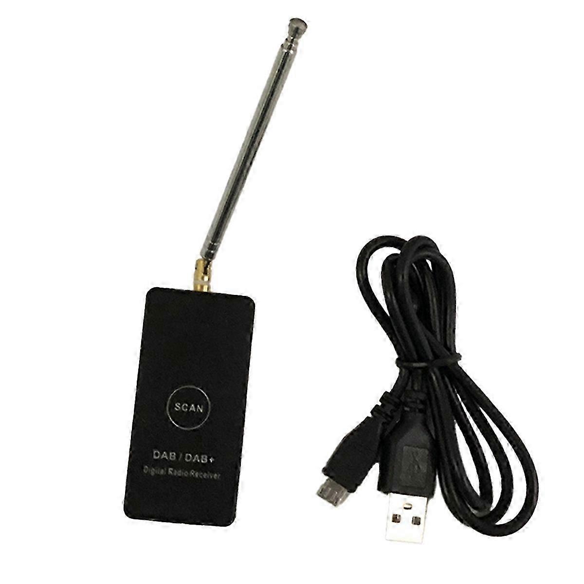 Car Digital Radio Box with USB Interface for MP3 Players and Receiver Antenna Portable Device