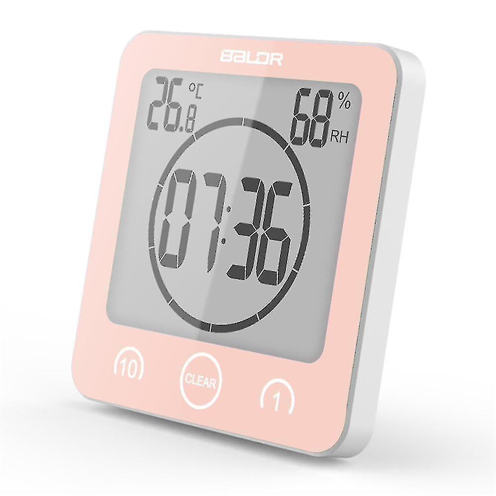 Bathroom Clock, Shower Timer Alarm Digital Clocks , Waterproof Timer Tw