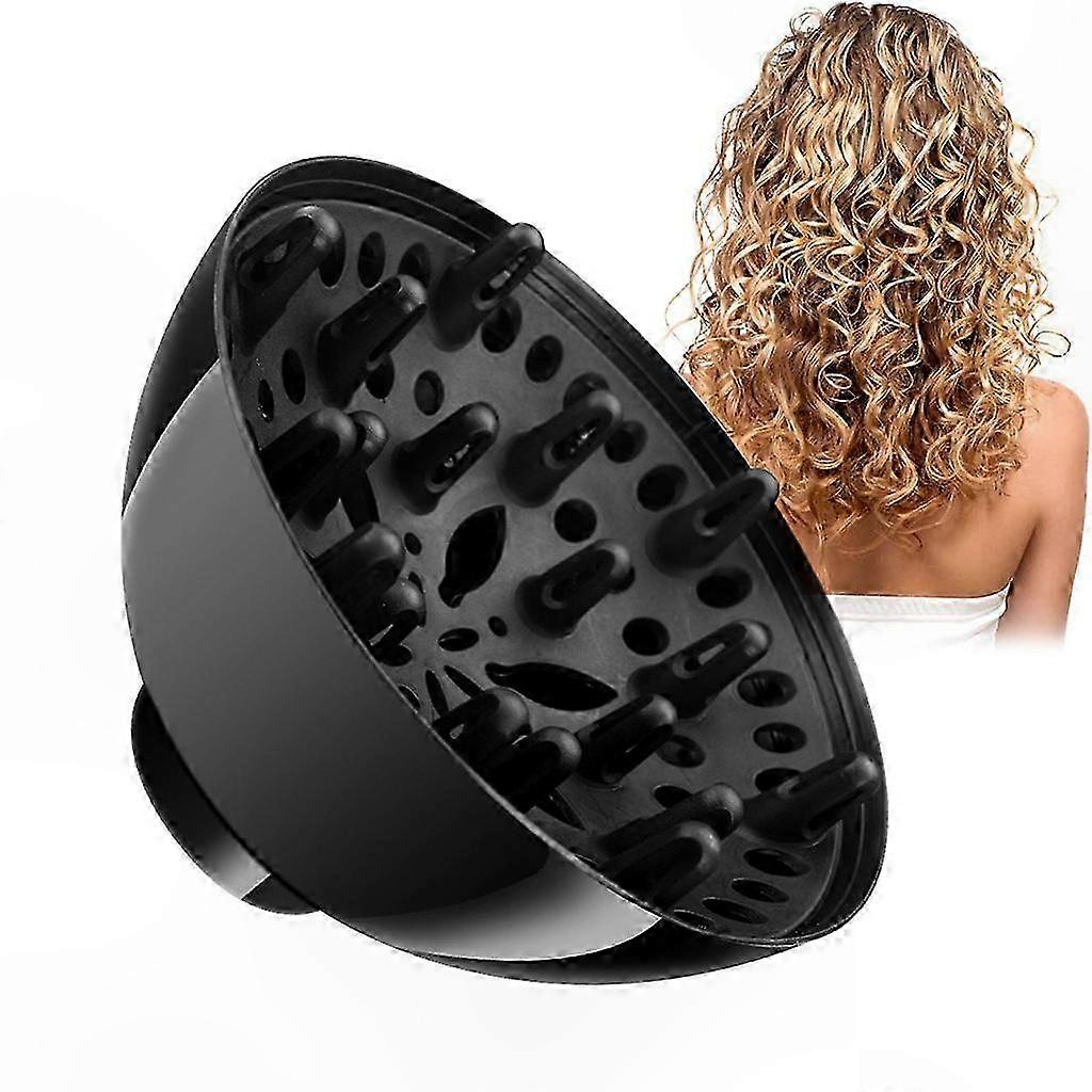 Adaptable Hair Diffuser for Curly Hair Compatible with Most Blow Dryers