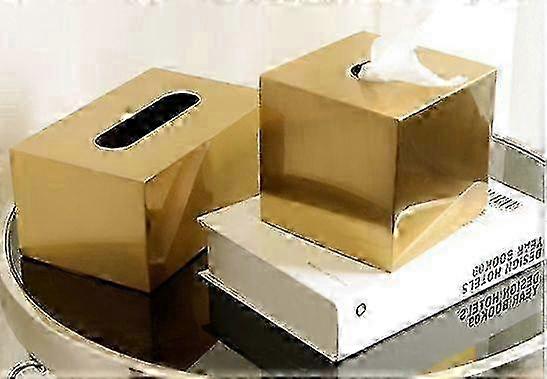 Modern Metal Tissue Holder with Square Design 2025