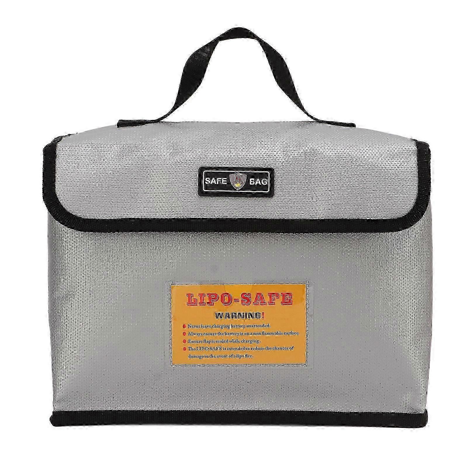 بطارية ليثيوم حقيبة مقاومة للانفجار سحاب ختم محمول مقاوم للحريق أعلى حقيبة تخزين حماية البطارية