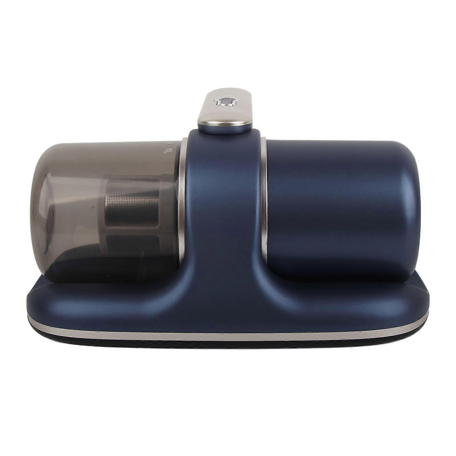 Smart Mite Remover Compact Portable Powerful UV Handheld Vacuum Cleaner Machine for Beds Sofas Carpets Cars Sky Blue