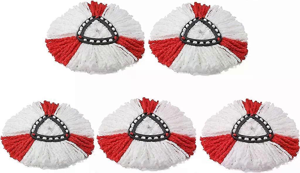 Replacement Mop Heads, Microfiber Mop for Vileda Turbo 2in1 EasyWring Spin Mop