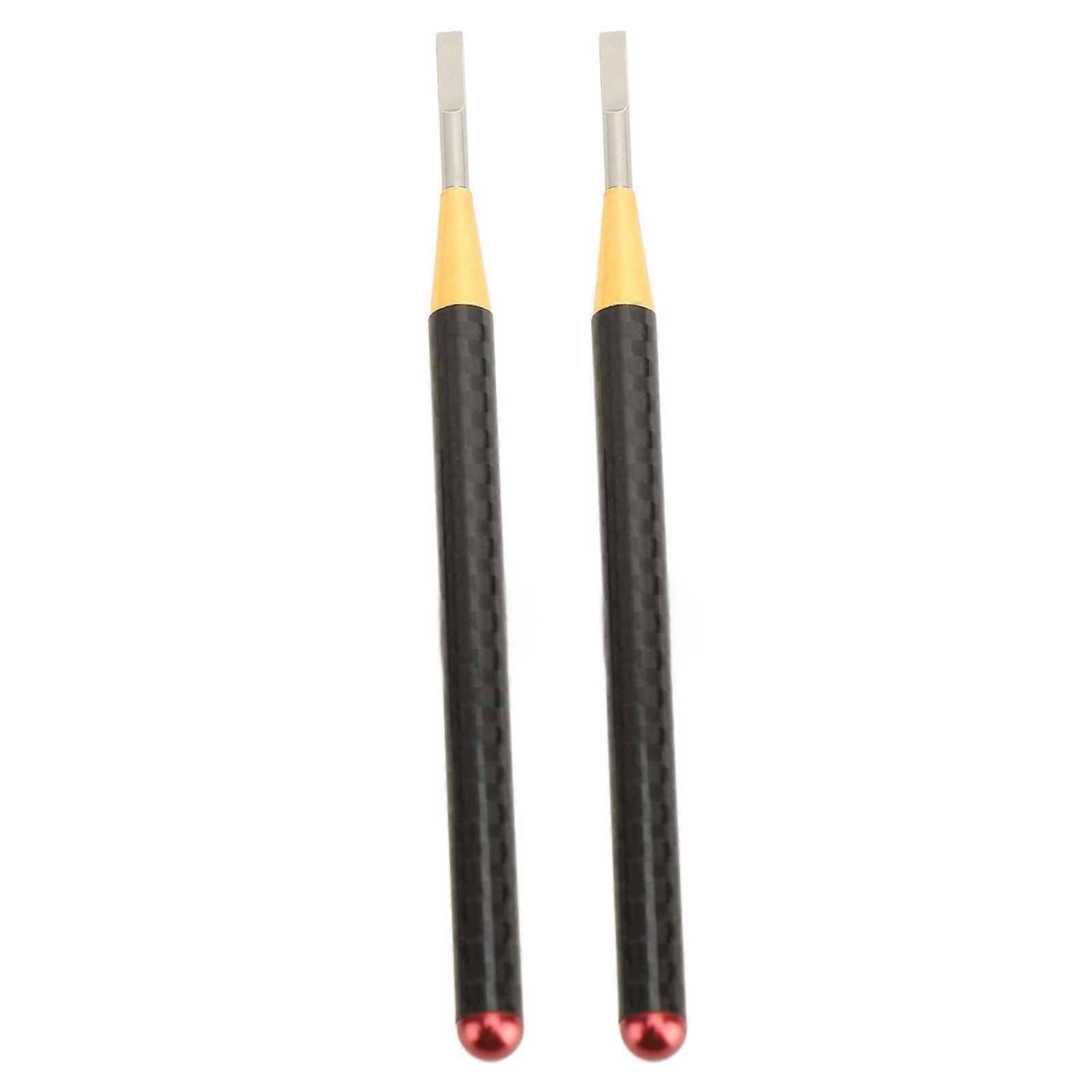 2pcs Watch Hairspring Collet Levers Tool Watch Hairspring Collets Remover Back Case Removal Pry