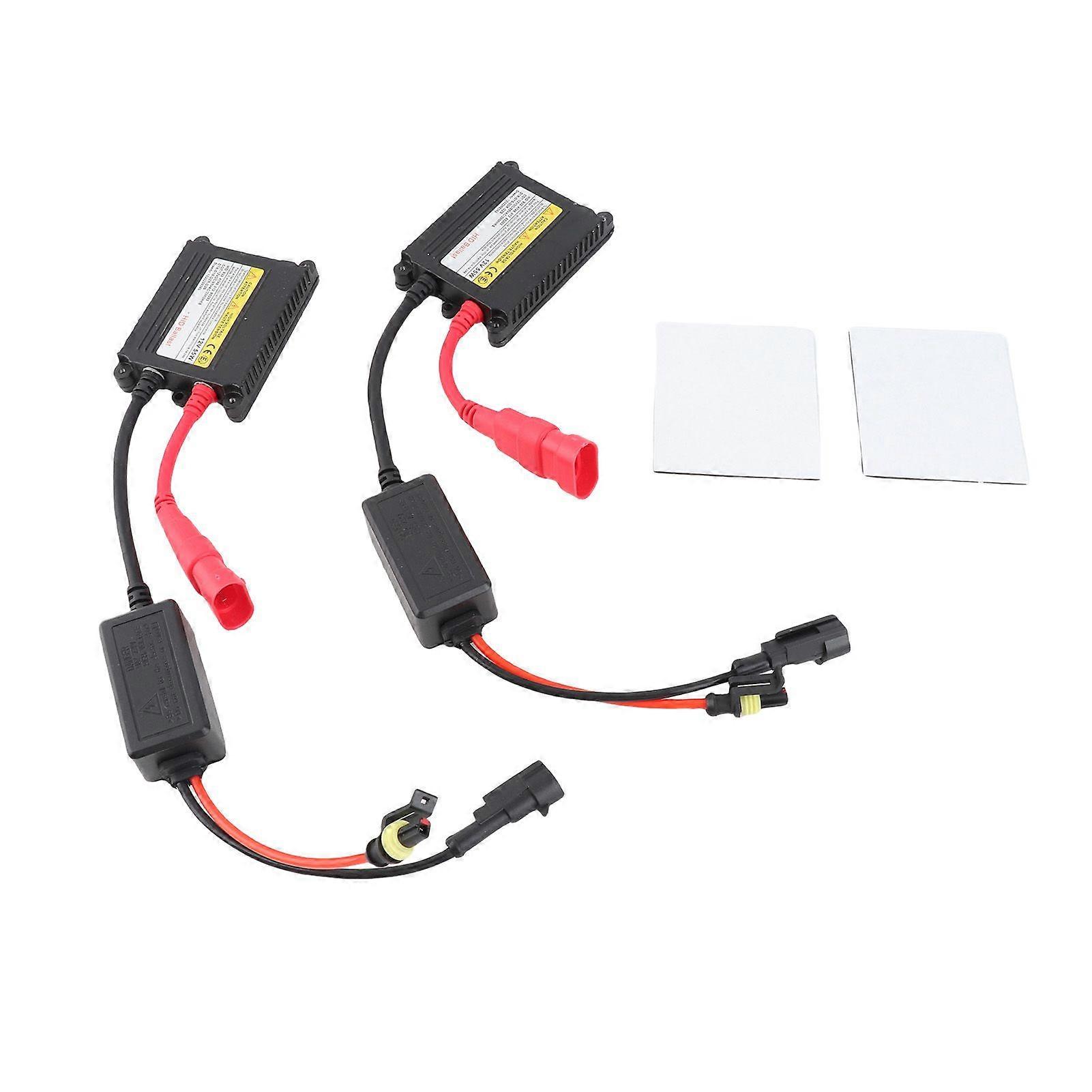 2Pcs 12V 55W Universal Digital DC Ballast Replacement Conversion Kit
