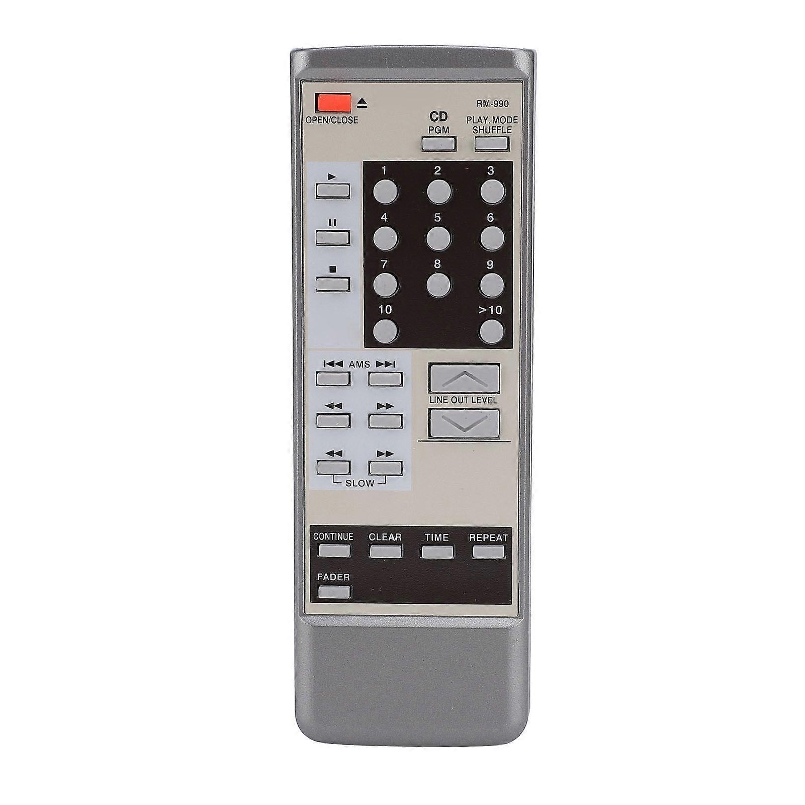 Disc CD Player Remote Control ABS RM 990 Replacement Remote Control for CDP497 CDP590 CDP790 CDP970 CDP990 CDP991