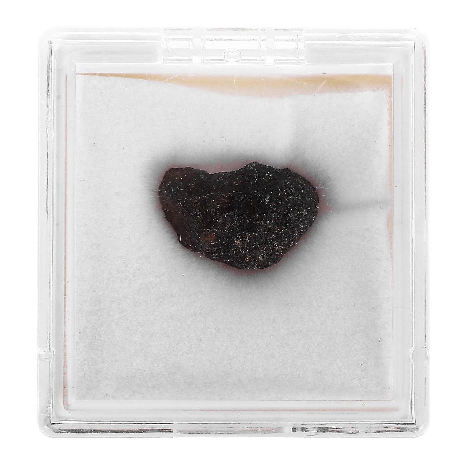 Meteorite Rock Sample Irregular Glass Meteorite Specimen for Science 3Pcs