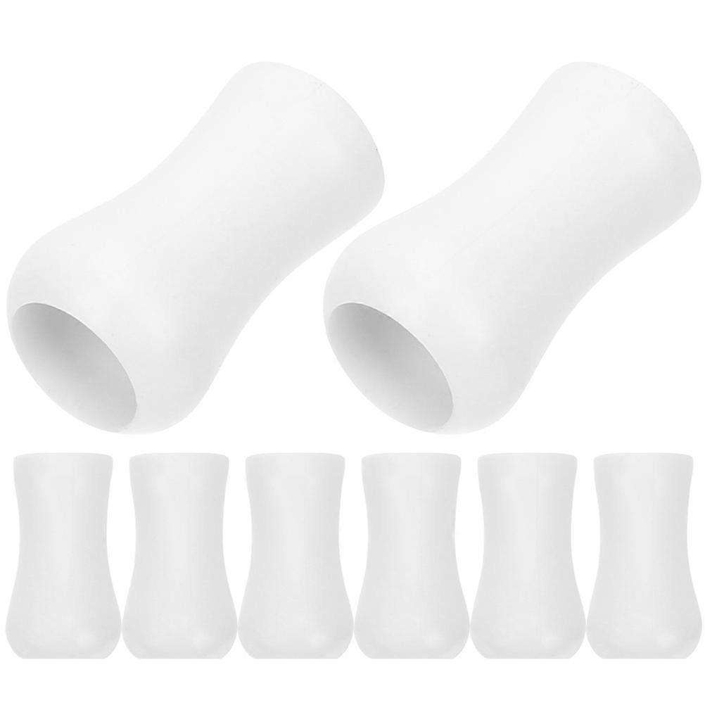 Plastic Cord Knobs Blind Cord Holder for Curtain 24Pcs White Hanging