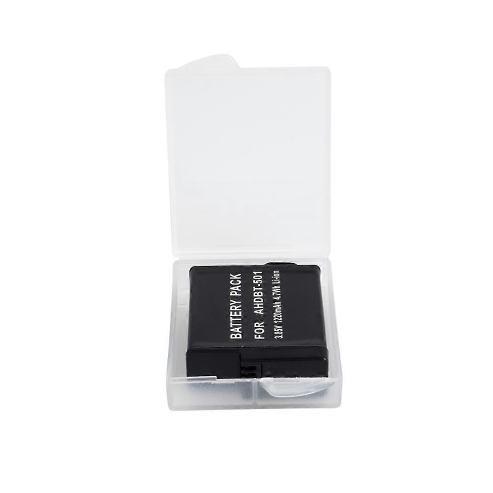 Camera Battery Case Clear Plastic Protective Storage Box for Battery 15Packs