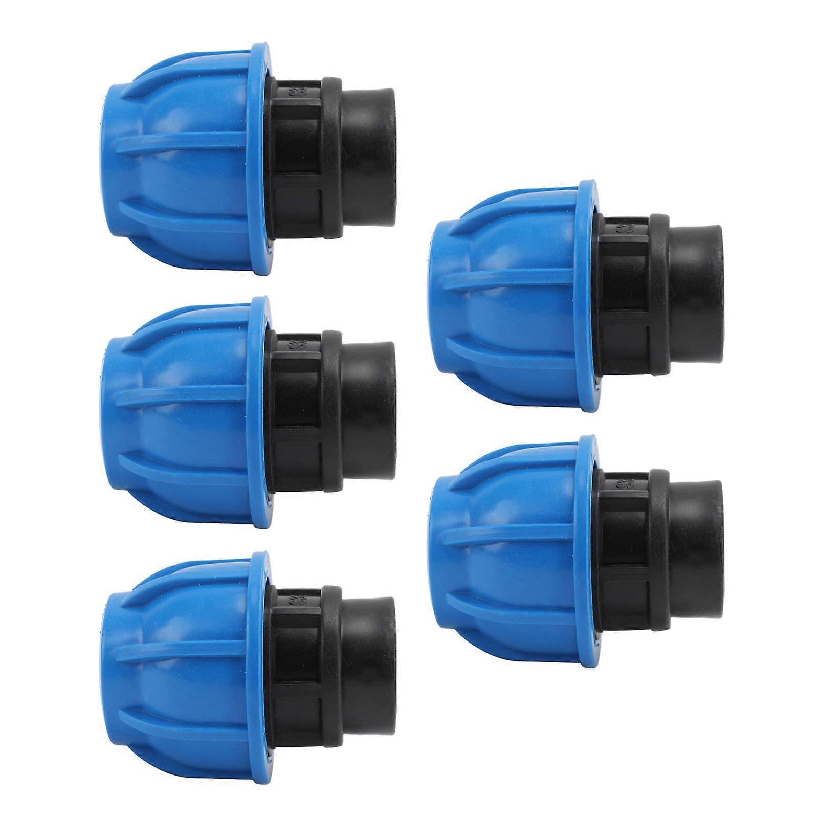 5PCS 32xG1/2 PE Water Pipe Quick Connector Coupling Kit