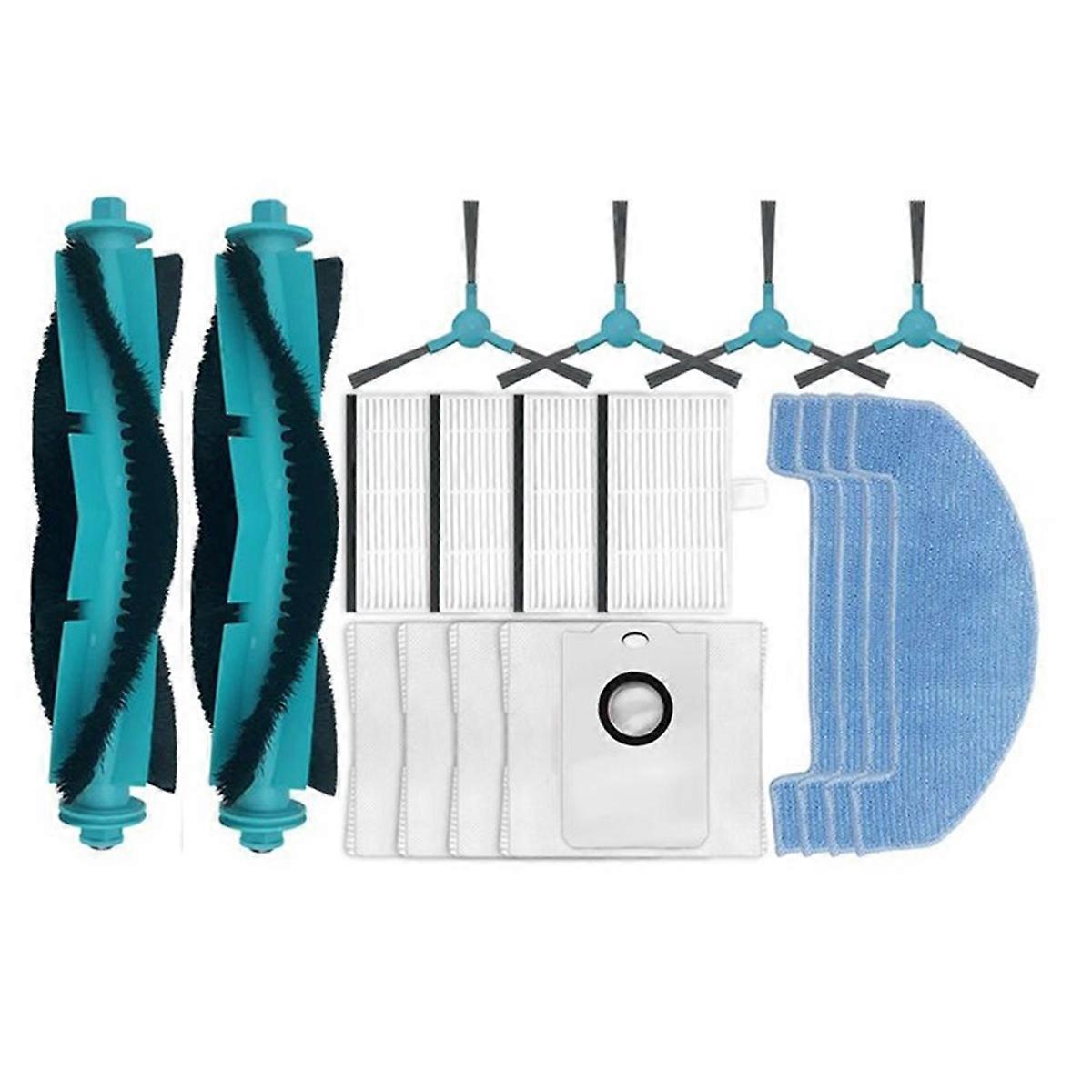 For 2499 R80 Base Main Side Brush Filter Mop Cloth Dust Bag