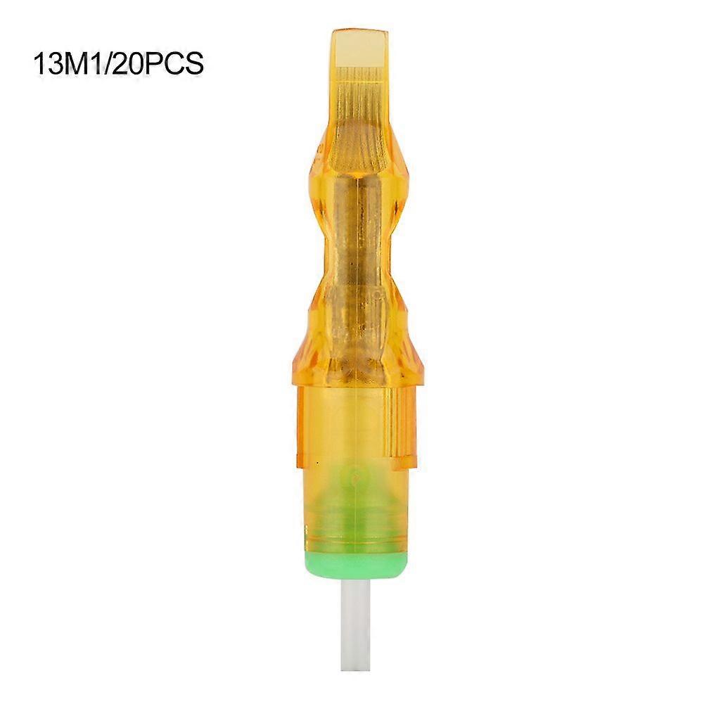 20Pcs/Set M1 Series Disposable Eyebrow Tattoo Cartridge Needles Microblading Needle (13M1)