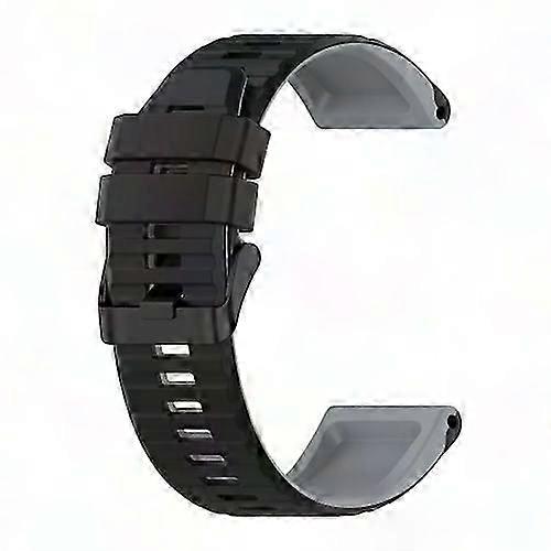 Garmin Fenix 6 22mm Silicone Mixing Color Watch Band Replacement Strap
