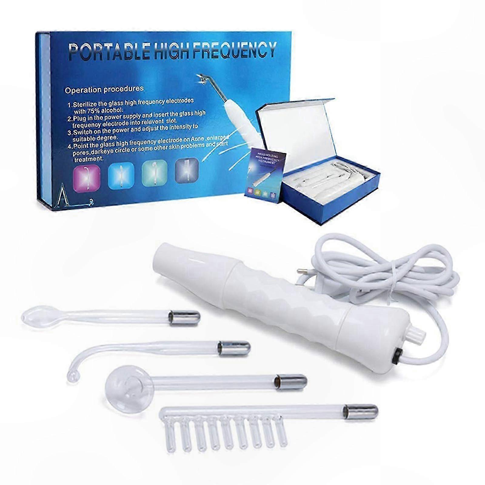 Multi-Function Facial Wand for Skin Care with High-Frequency Technology
