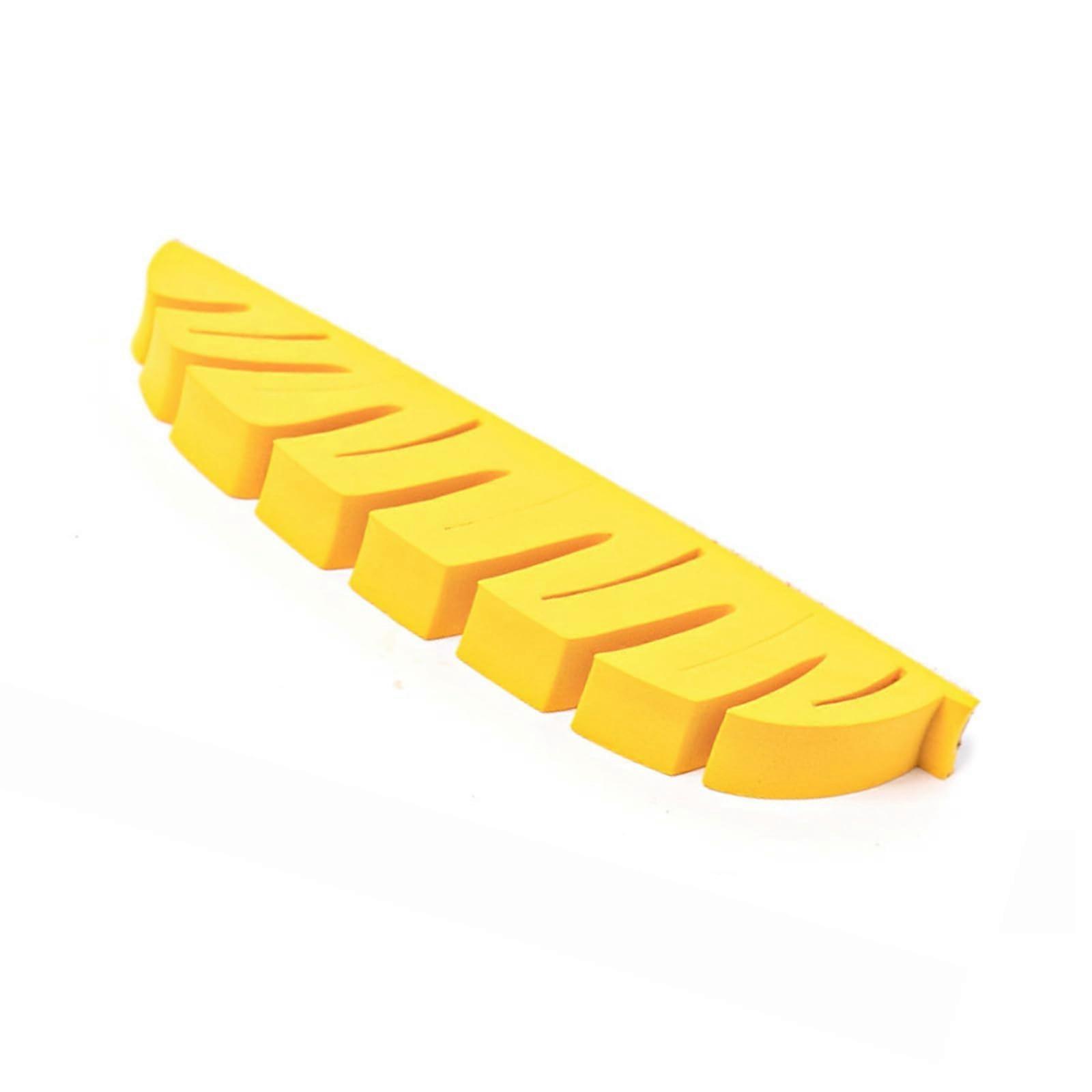 Drying Rack For Makeup Brushes Leaf Design Yellow Green Color Desktop Stand Holder For Apartments
