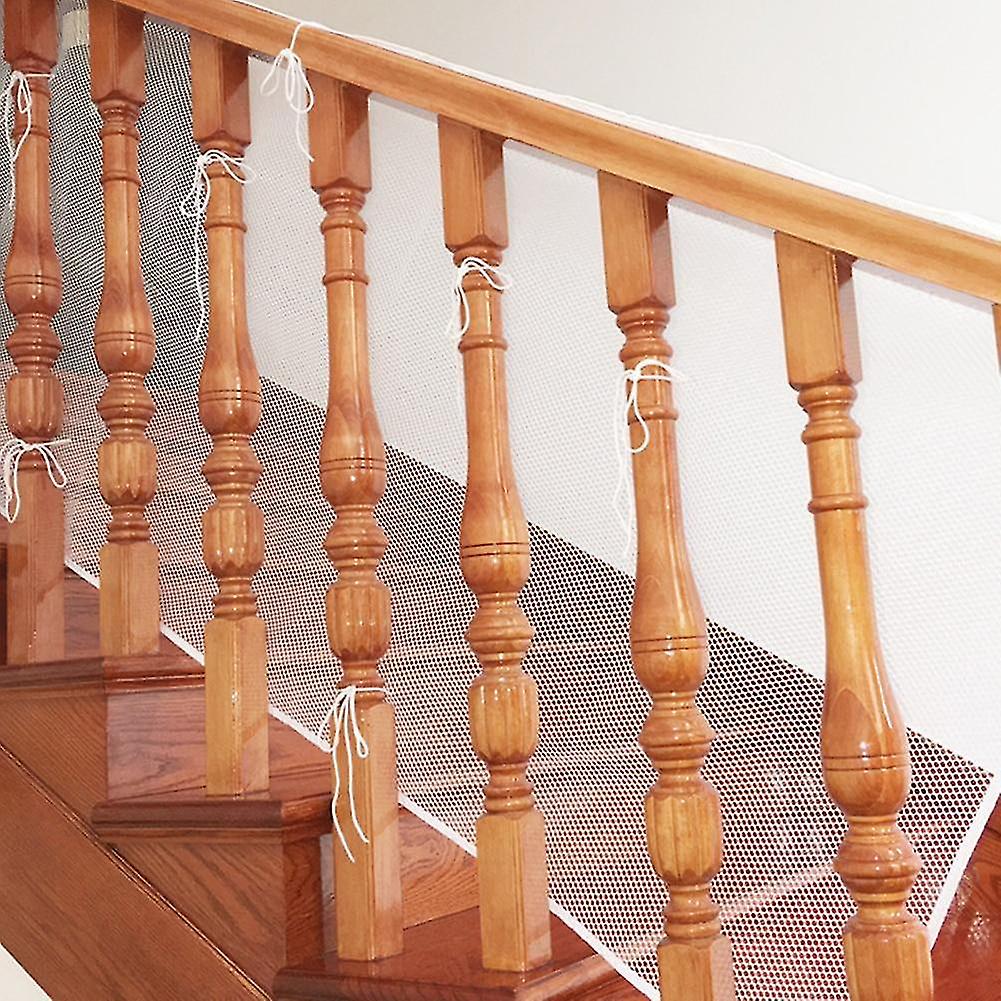 Baby Safety Locks Guards Adjustable Indoor Outdoor Fall Protection Stairs Safety Net Rail Thick Mesh