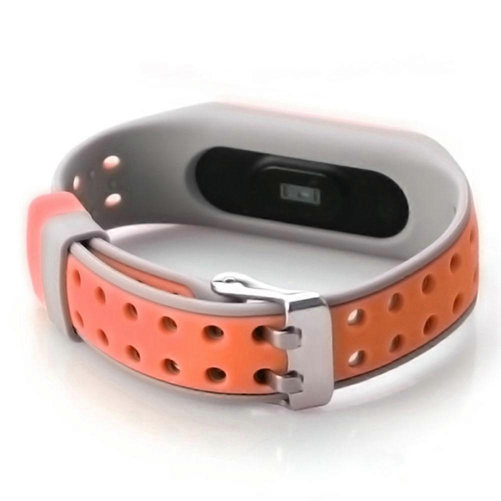 Wristband Watch Strap Silicone Watch Band for Smartwatch Use 1Pcs Multicolor