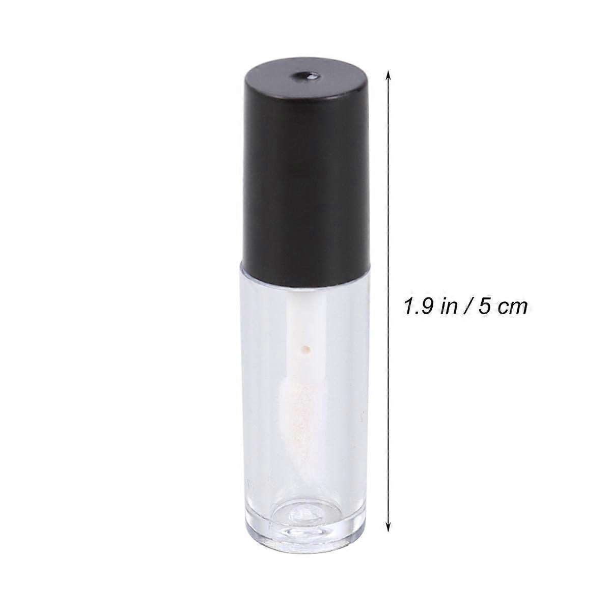 Lip Gloss Containers Empty 30Pcs White Travel-Friendly Size for Storage Use