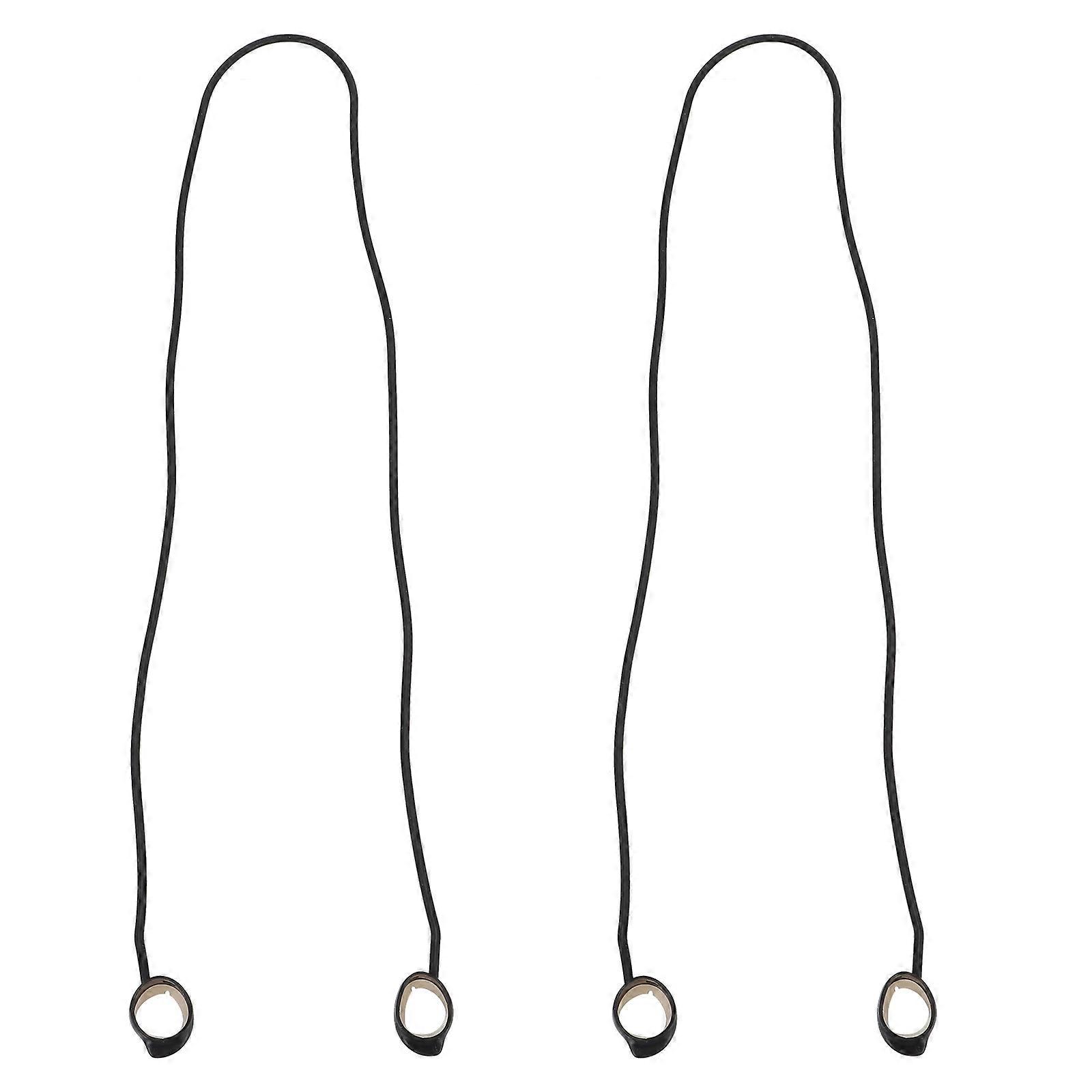 Silicone Leash String Earphone Anti-Lost Cord Wireless Earbuds 2Pcs