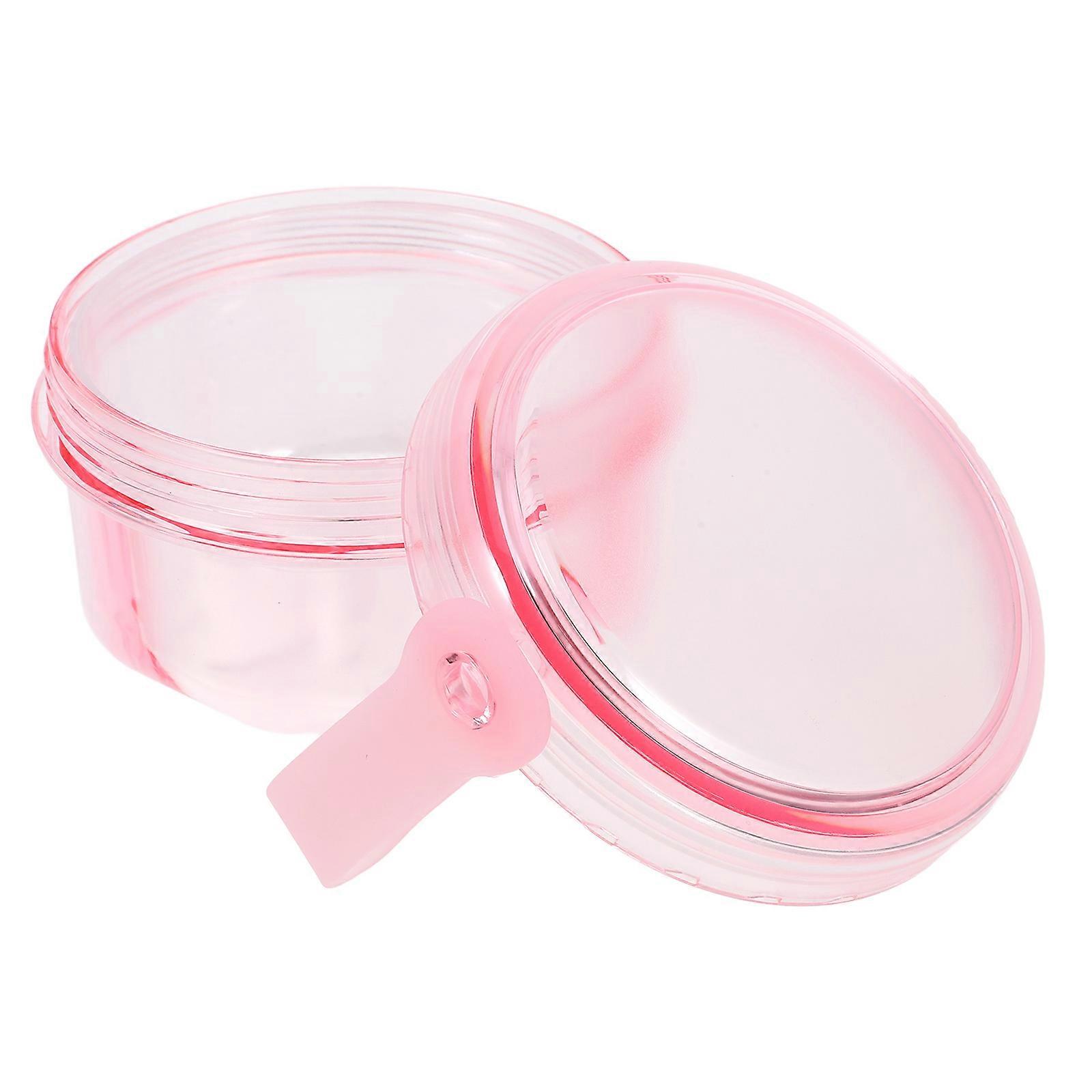 Portable Denture Container 3Pcs Ideal For Outdoor Travel Storage Of Dentures And Retainers With Compact Size Purple Color