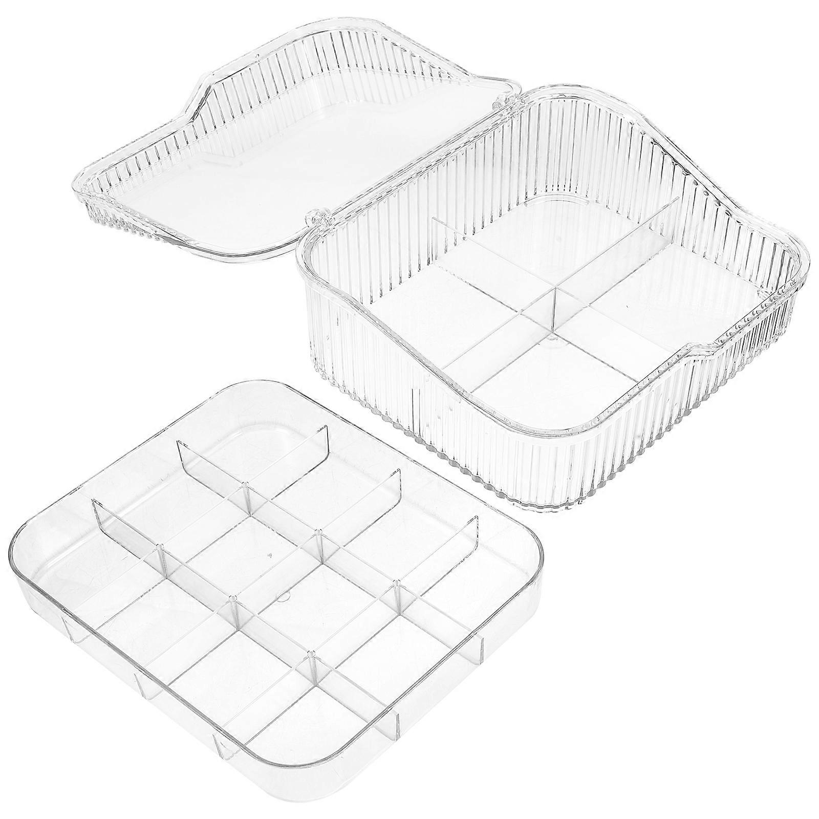 Compact Jewelry Storage Box for Storage Use 5Pcs with 16 Compartments