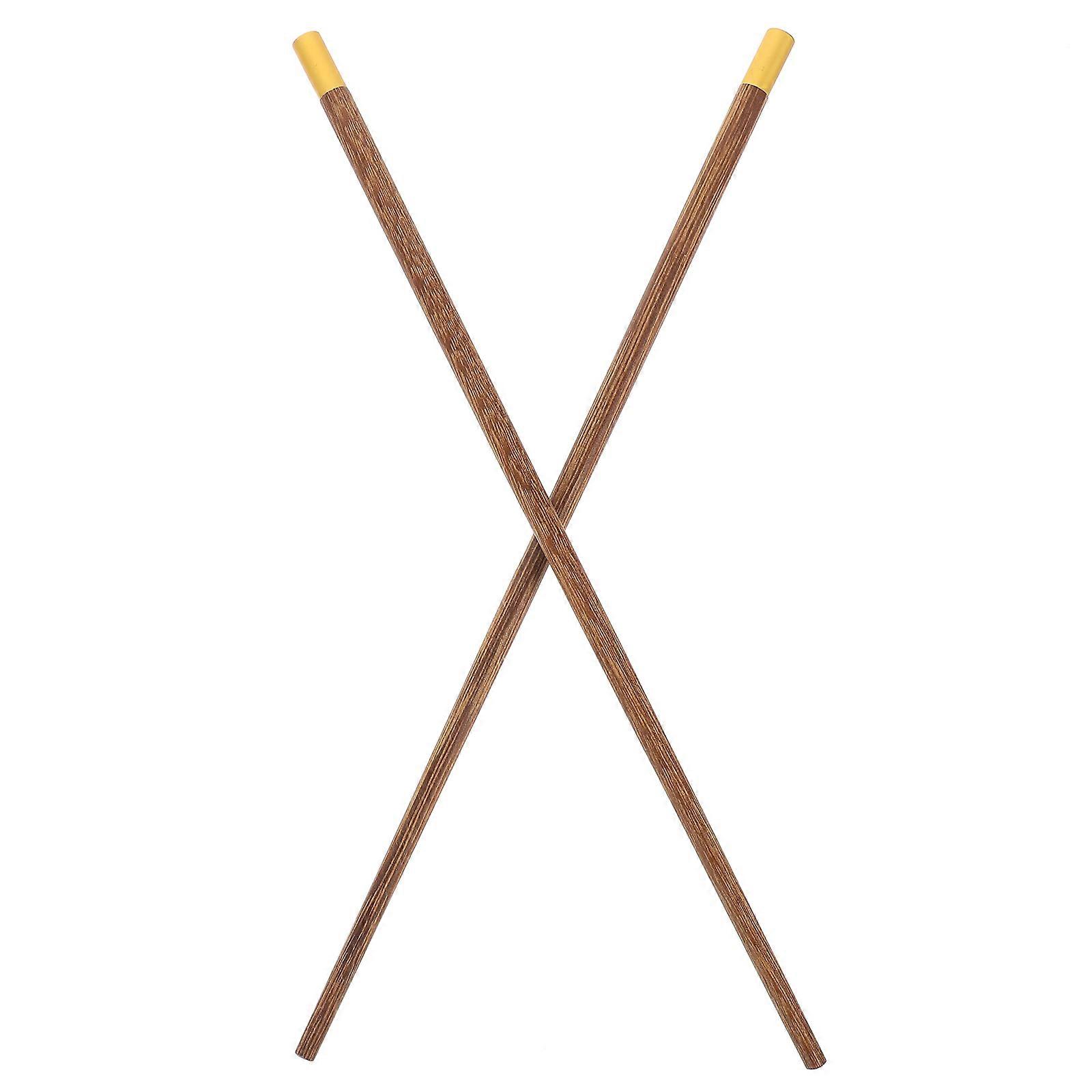 Cooking Chopsticks Wooden for Frying Use 2Pairs Reusable Set