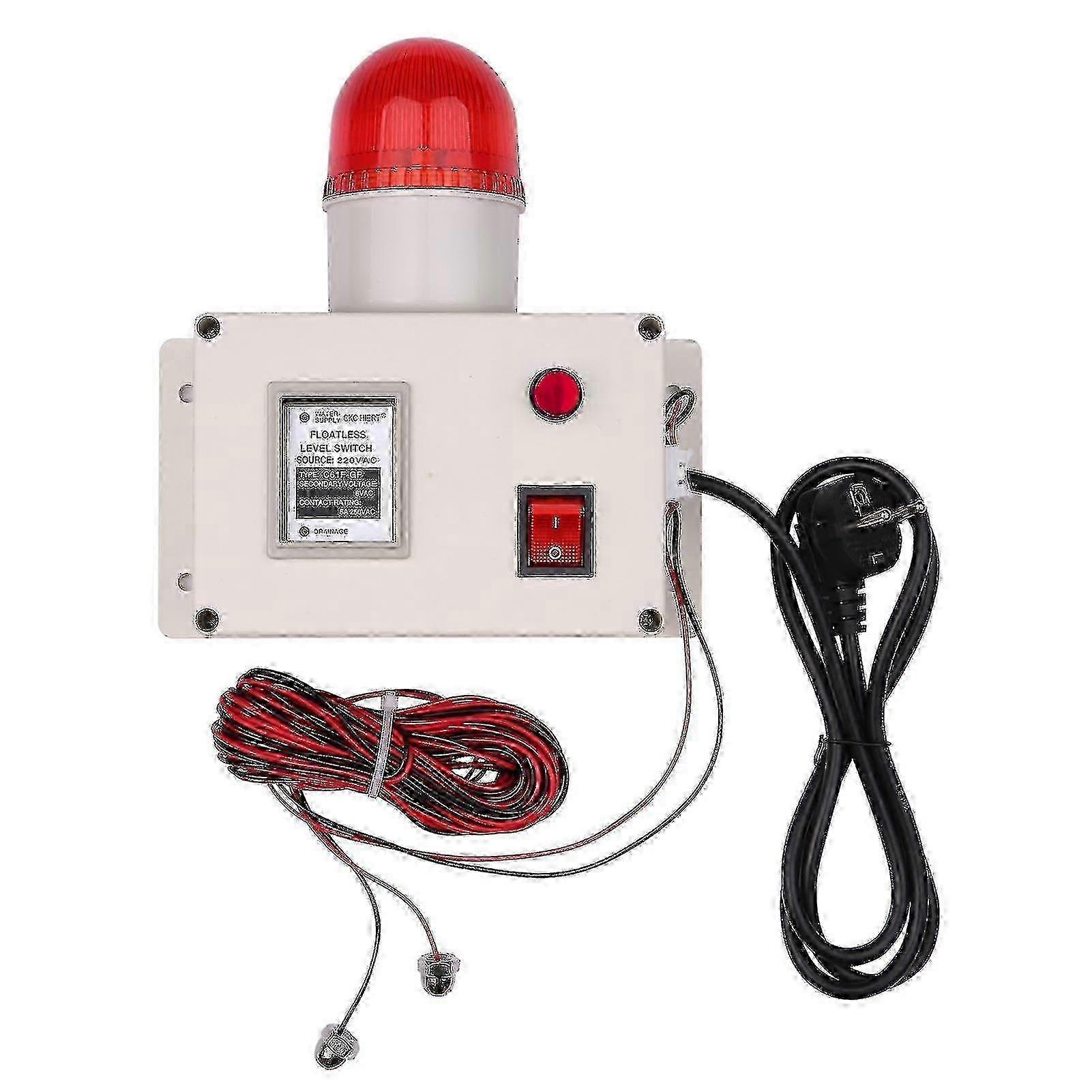 Water Level Alarm Sensor with High & Low Detection for Tanks, Pools, Industrial Monitoring System
