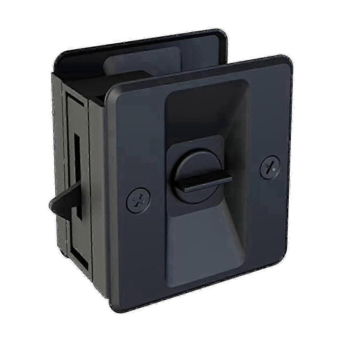 For Privacy Pocket Door Lock with Pull Handle for Easy Installation