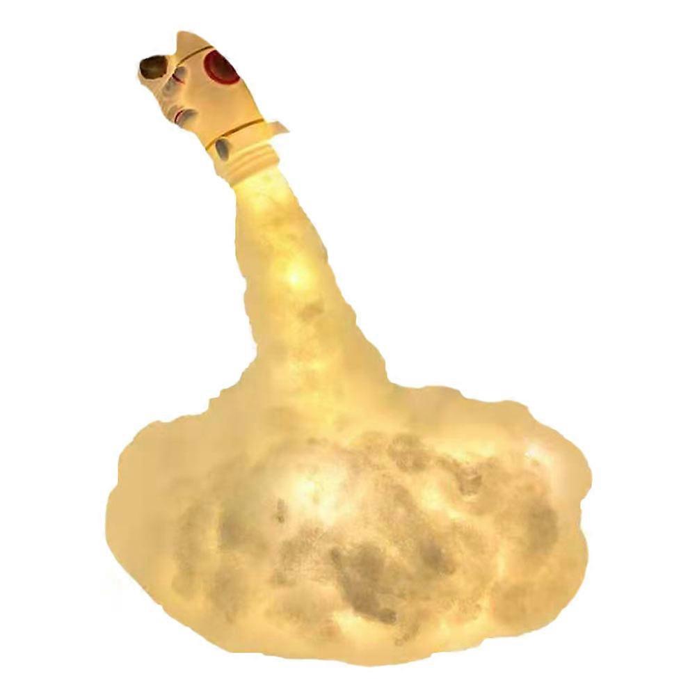 Romantic Table Lamp Creative Night Light for Lighting 2Pcs Yellow Bedside Lamp