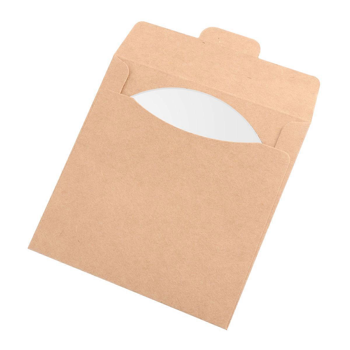Kraft Cd Envelopes Kraft Paper Sleeves for Storing 30Pcs