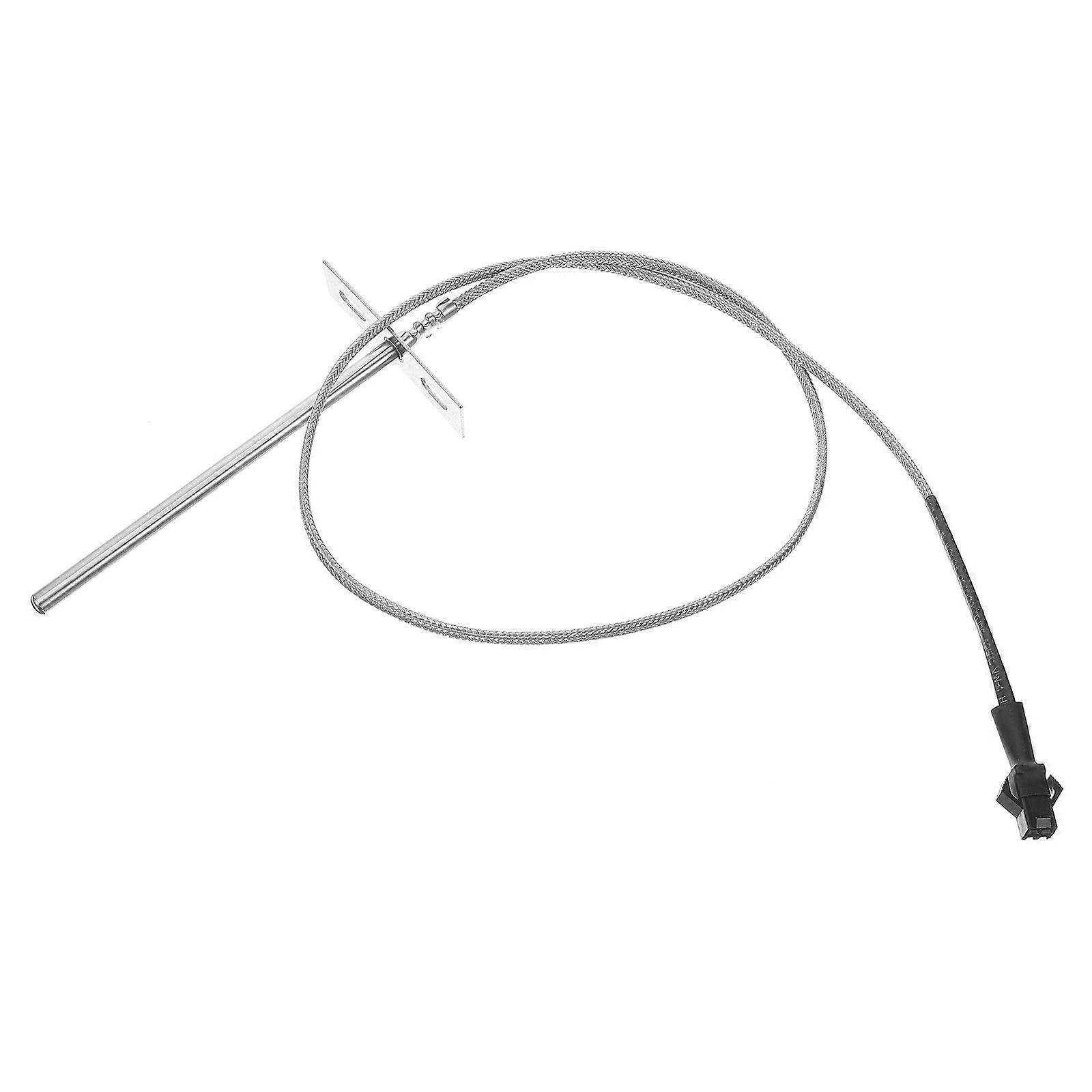 Meat Thermostat Probe Temperature Monitoring High Precision Quick Installation Heat Resistant Grill Machine Part 1Set
