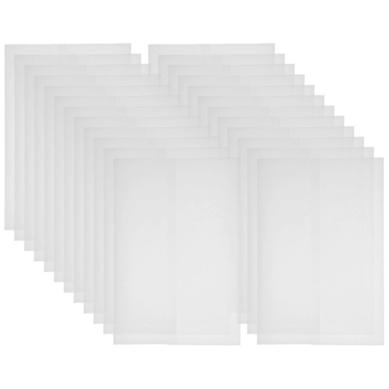 Blank Envelope for Wrapping Use 150Pcs White Invitation Card Parchment Jackets