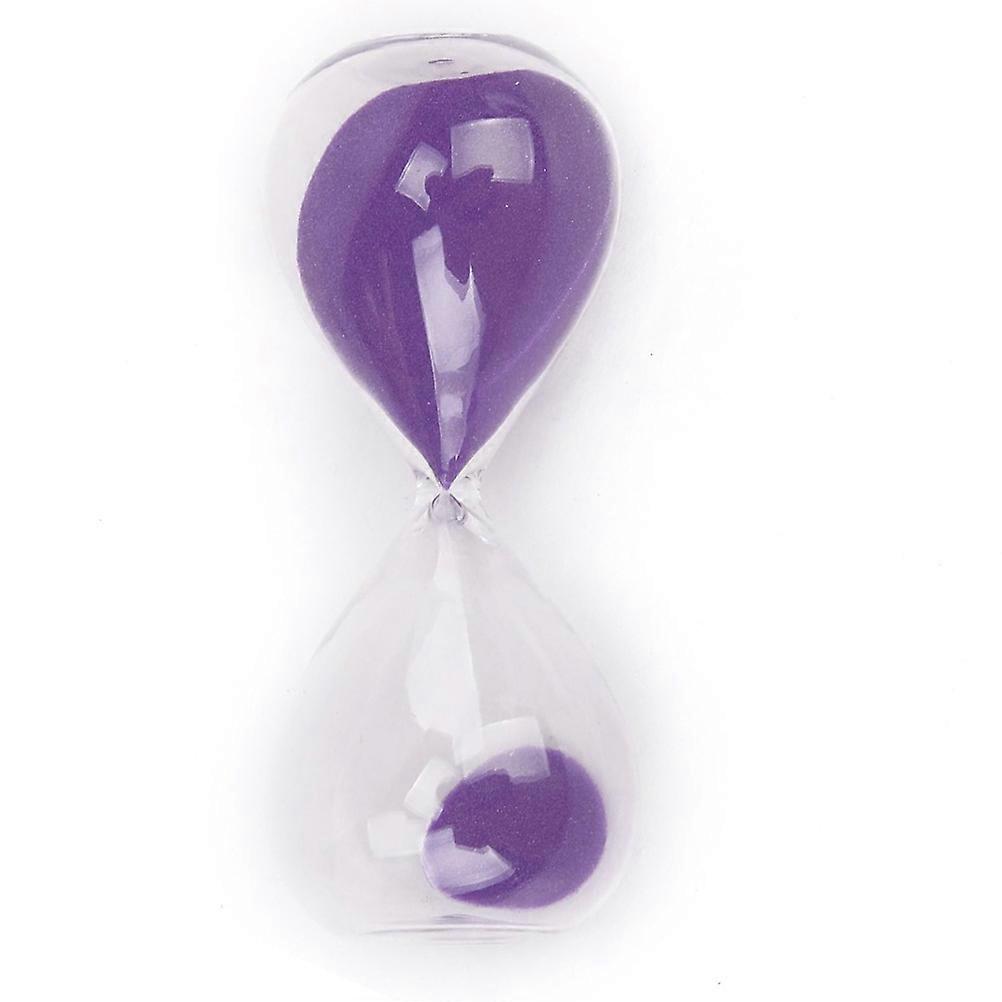 15 Minutes Purple Sand Timer Hourglass for Games 3Pcs Mini Set