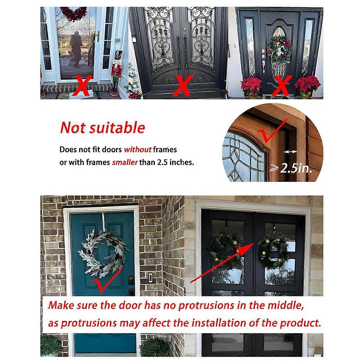 Front Door Hook Heavy Duty Holder