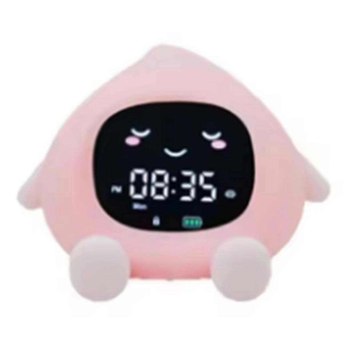 Alarm Clock for Kids 6-in-1 Fruit-Shape Toddler Sleep Training Clock
