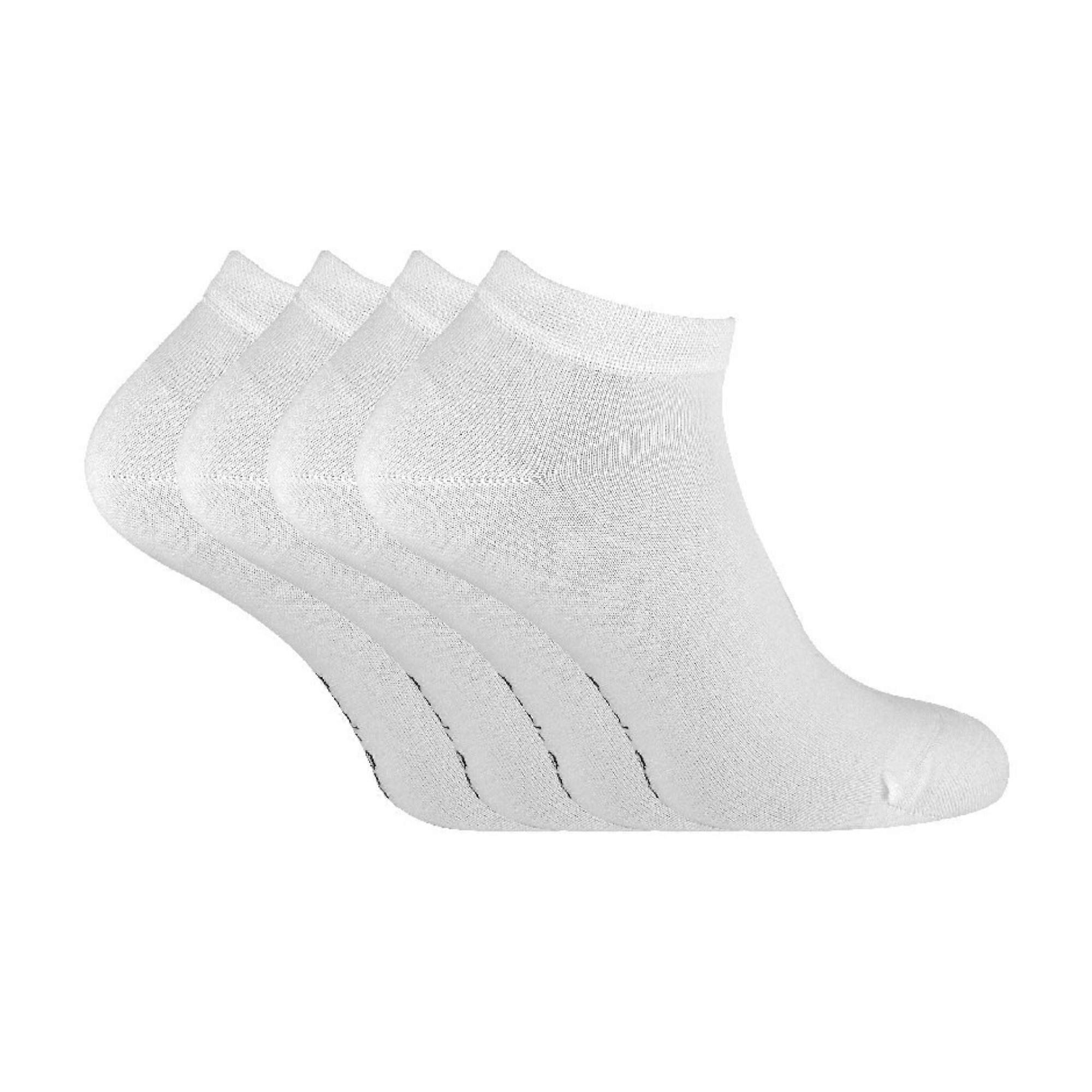 Sock Snob - 4 Pack Ladies Soft Breathable Bamboo Trainer Socks