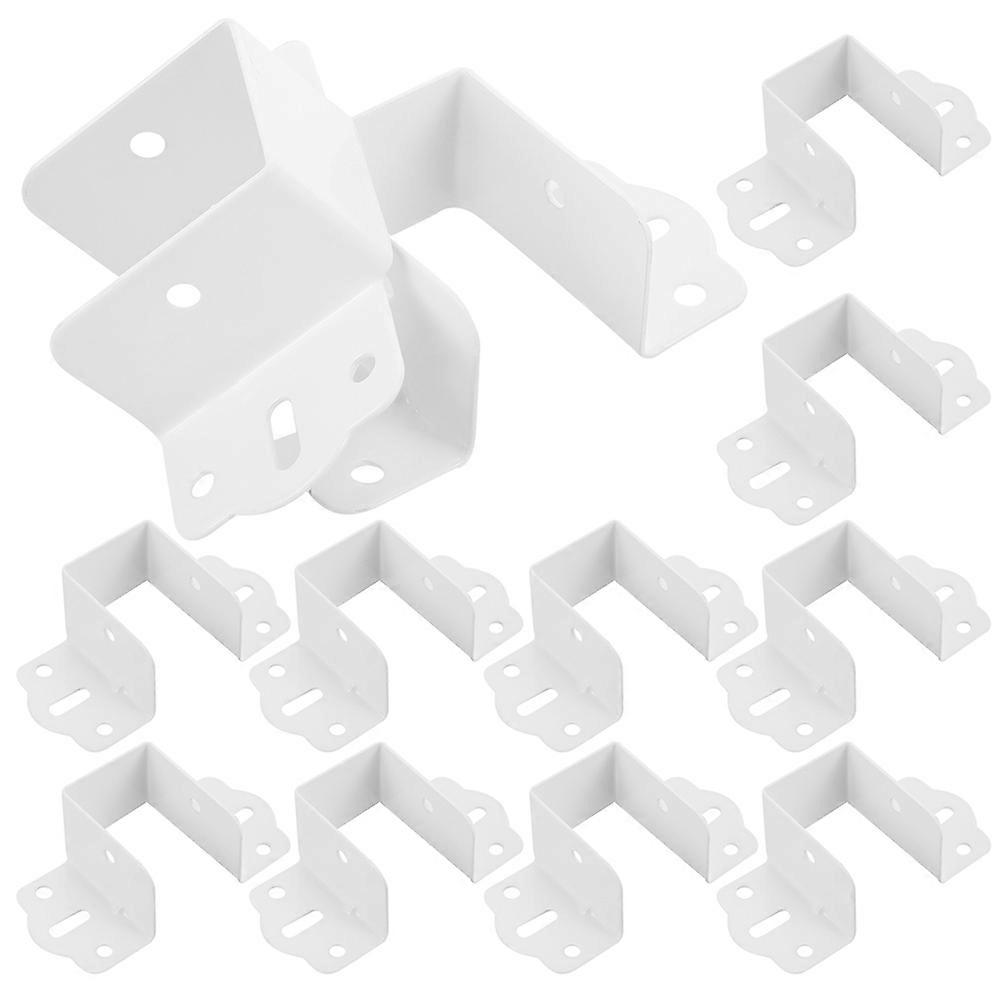 Bed Rail Brackets Iron Bed Rail Fasteners for Home 48Pcs Hardware