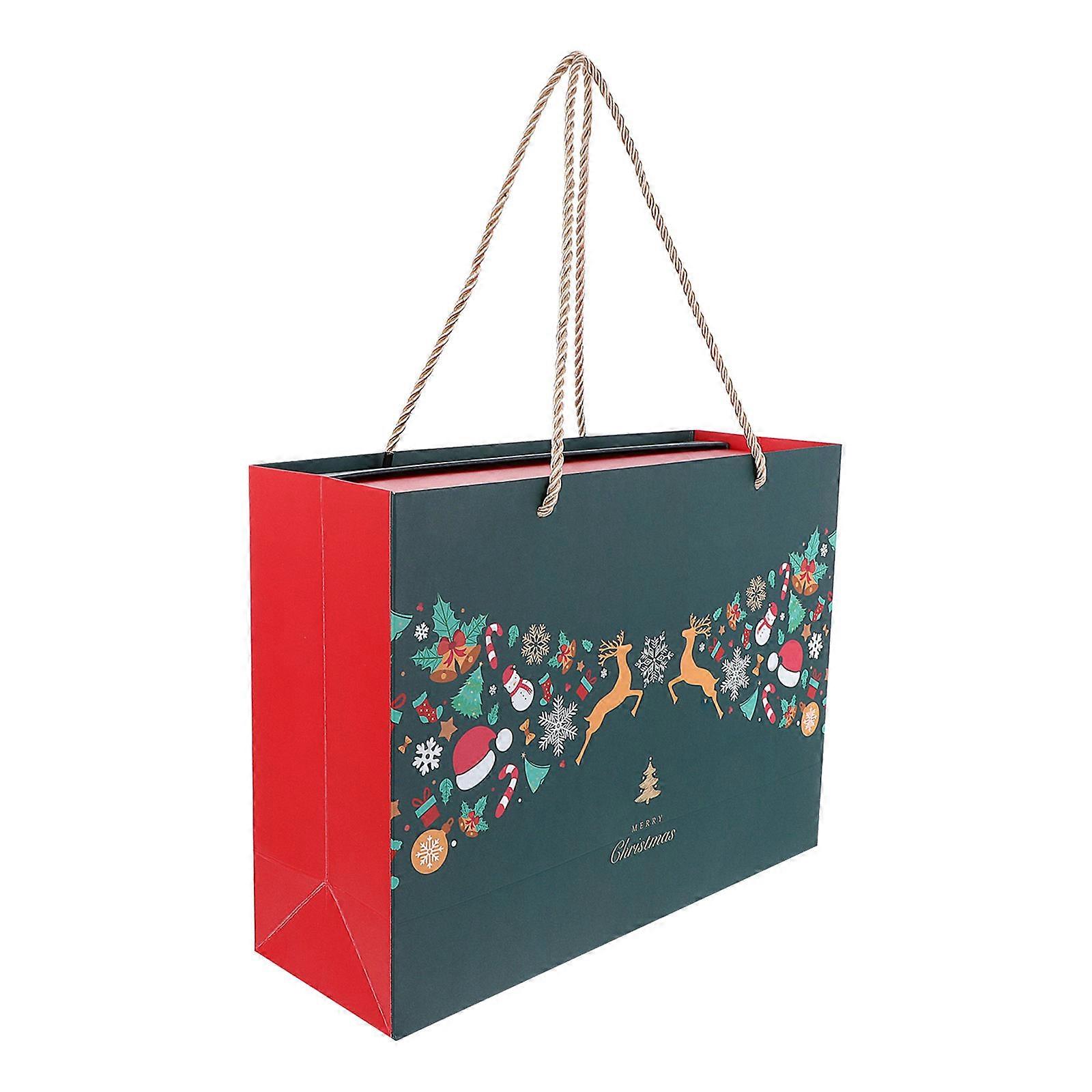 Candy Storage Box Made of Paper for Storage Use 4Pcs Christmas Set