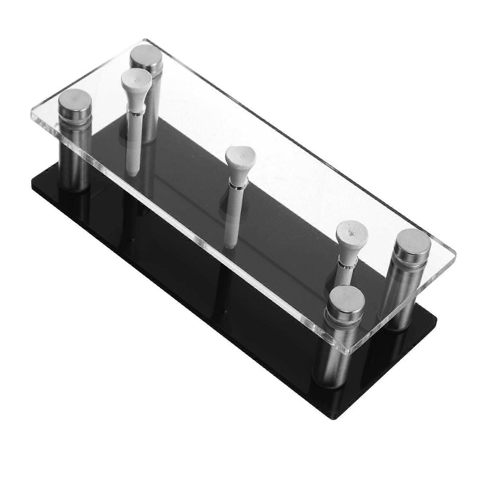 Golf Display Rack for Ball Organizer with 3Pcs Acrylic Stand