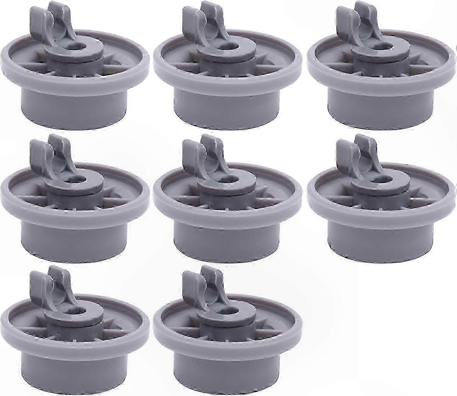 Universal Lower Basket Wheels for Dishwashers, 8-Pack Replacement Wheels-Compatible with Major Brands