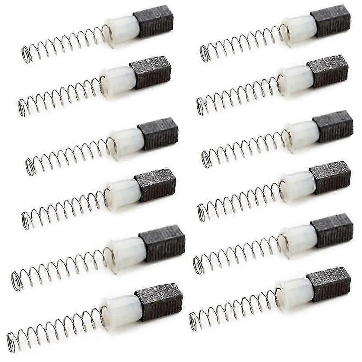 12PCS Carbon Brush and Spring Assemblies for Oster Hair Clipper