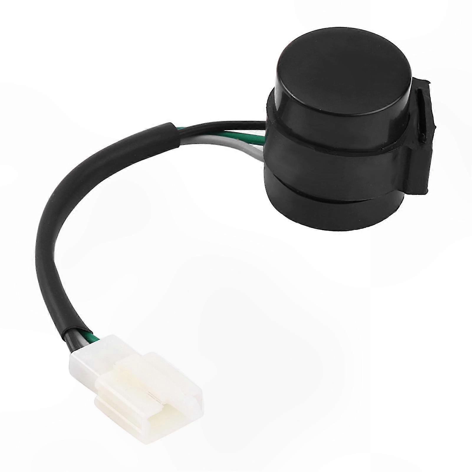 3-Pin Round Flasher Relay for Turn Signals Compatible with 50-250cc Motorcycles, Scooters, Mopeds, and ATVs