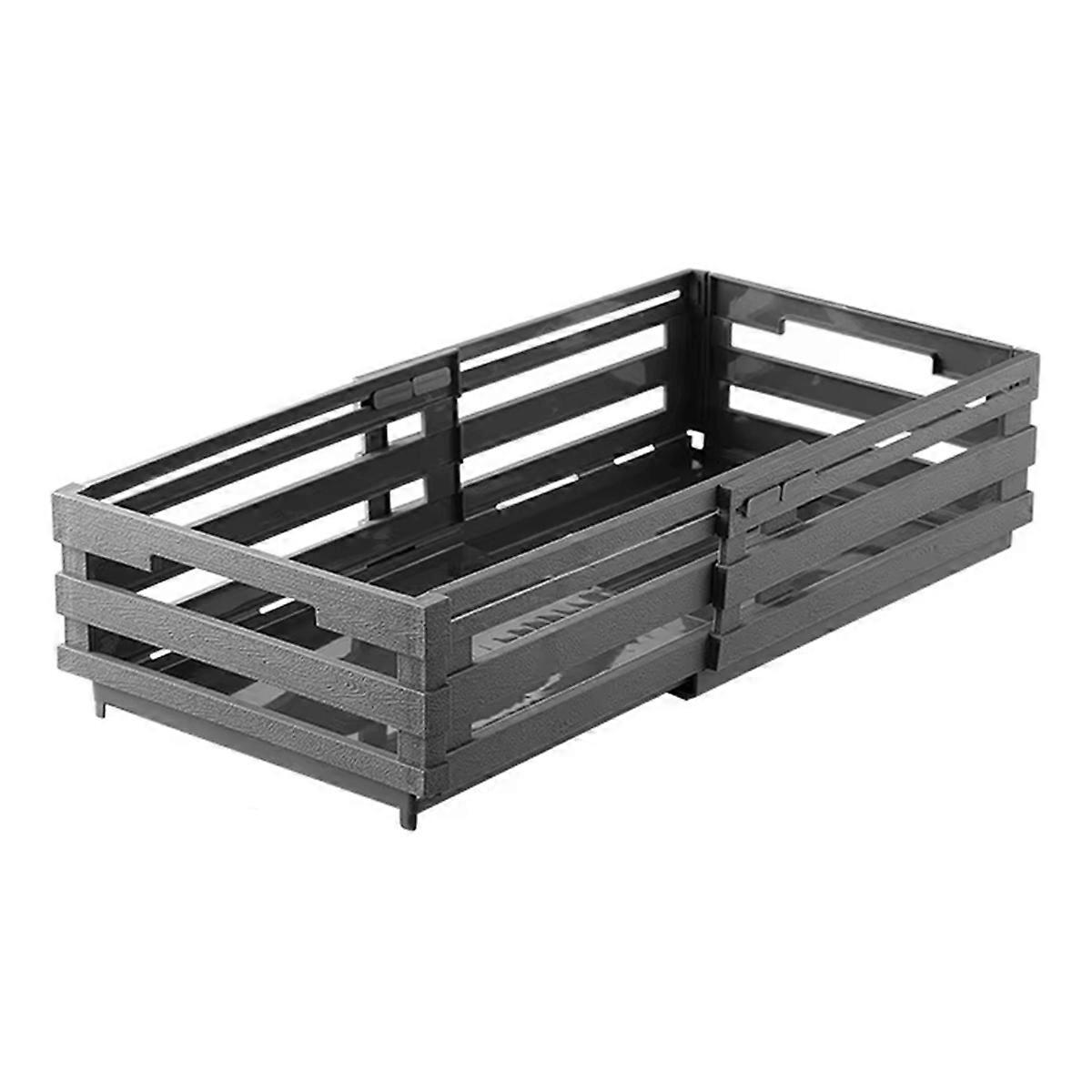 Drawer-Style Storage Box,Scalable Clothing & Kitchen Storage Basket C