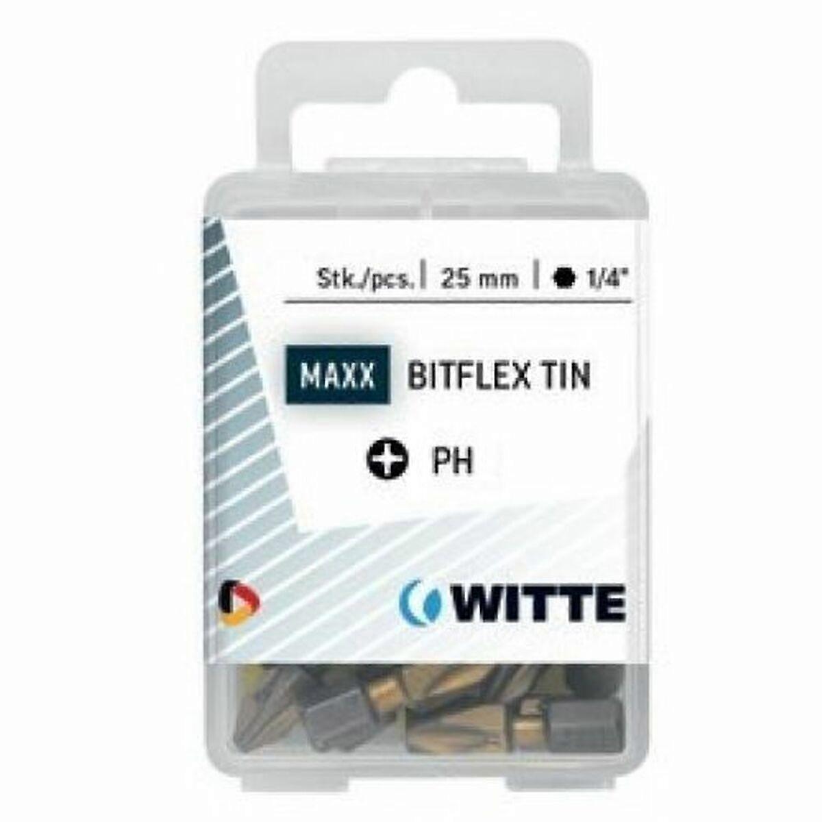 Bit set WITTE PH 3 BITFLEX TIN PH3 10 Units 10 Pieces