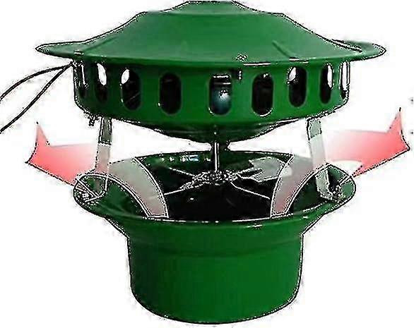 Efficient chimney fan for fireplace 80W electric BBQ hut vent