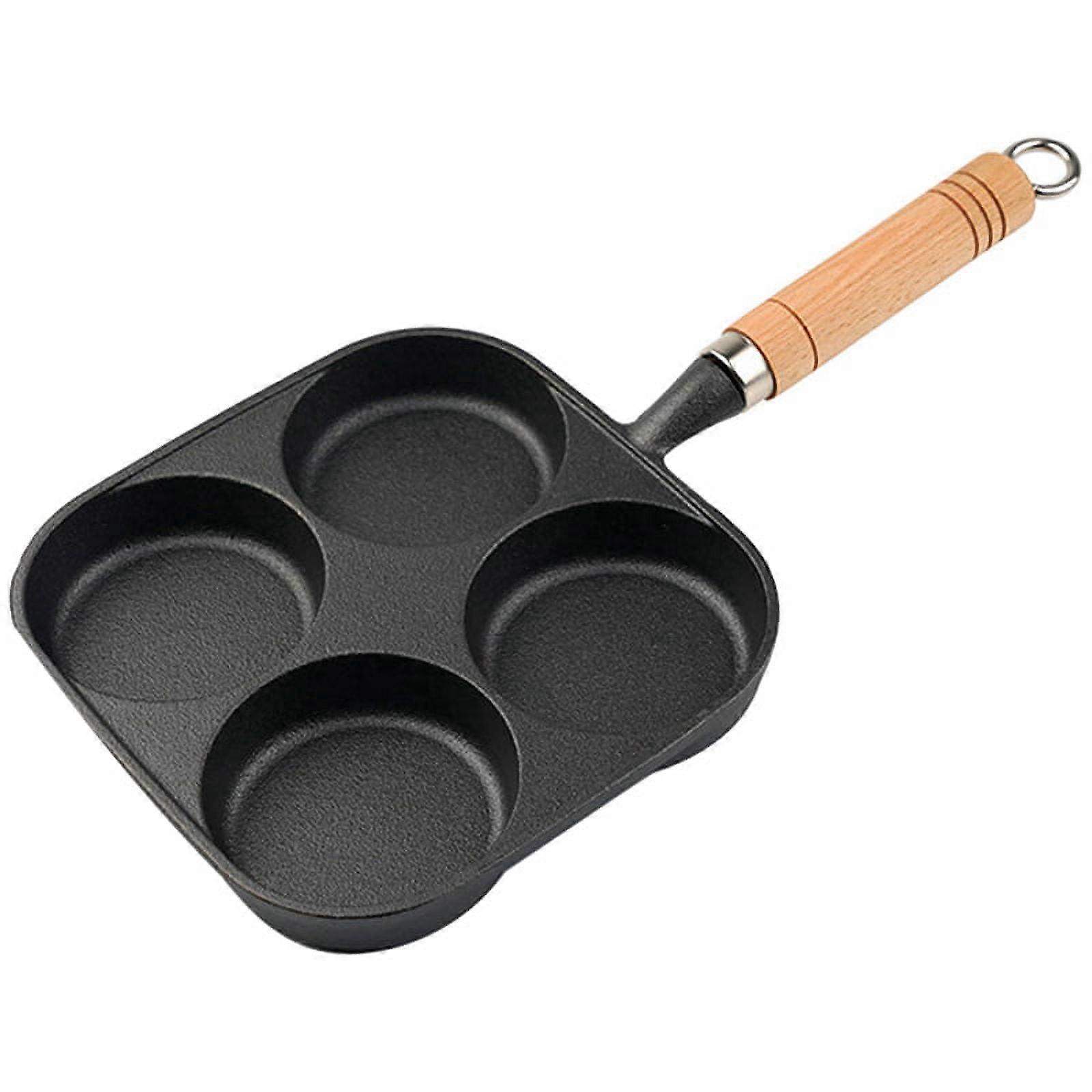 Uncoated Egg Frying Pan 4-Cups Thickened Egg Cooker Omelet Pan