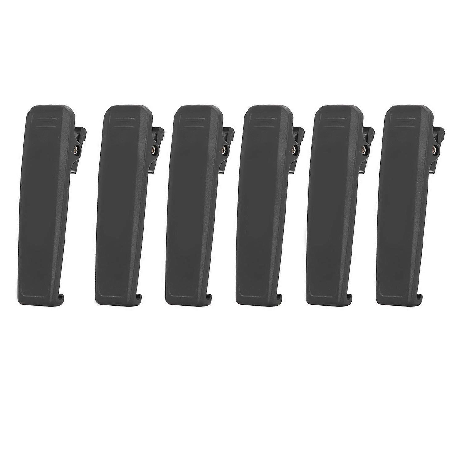 6PCS Radio Belt Clip Convenient Securely Hold Portable Radios for Icom IC‑F1000 IC‑F2000 IC‑V10MR IC